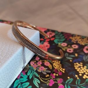 PAJ BB China Two-Tone Cuff Bangle Bracelet